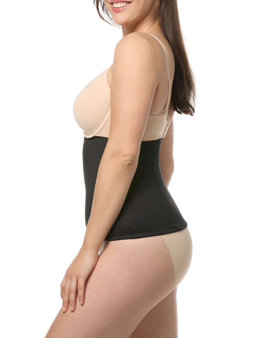 Cupid Intimates No Visible Lines Step-In Waist Cincher - Beige - Picture 8 of 8